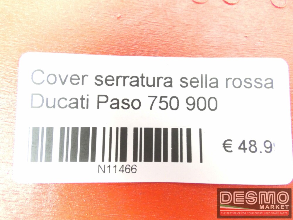 Cover serratura sella rossa Ducati Paso 750 900