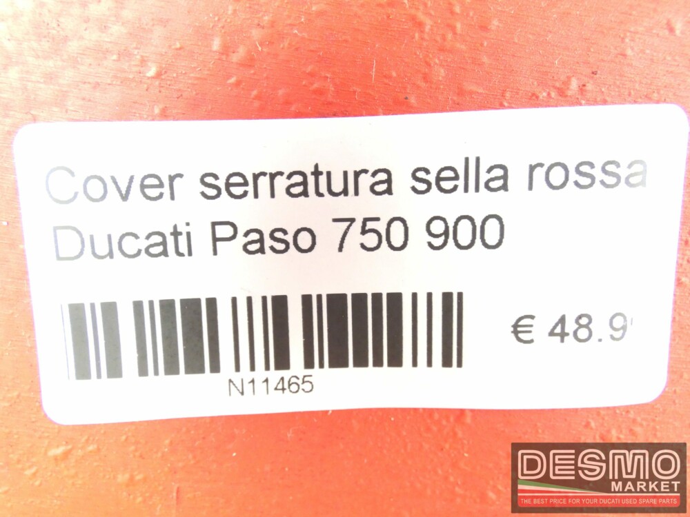 Cover serratura sella rossa Ducati Paso 750 900