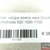 Cover valigia destra nera Ducati Multistrada 620 1000 1100