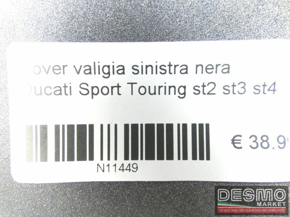 Cover valigia sinistra nera Ducati Sport Touring st2 st3 st4