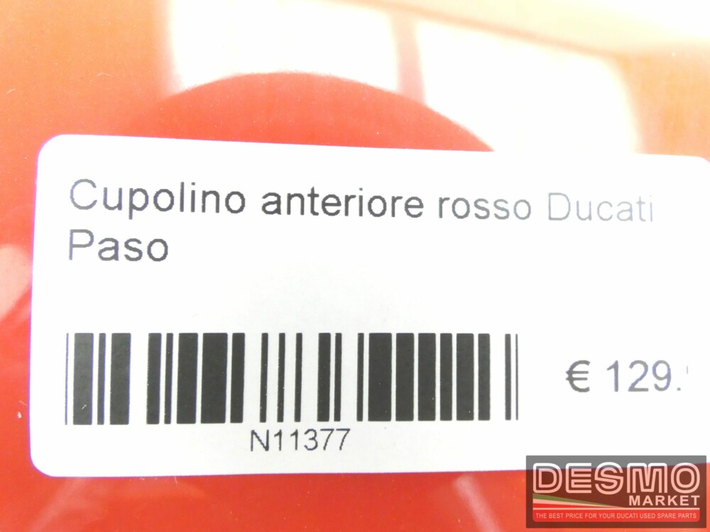 Cupolino anteriore rosso Ducati Paso