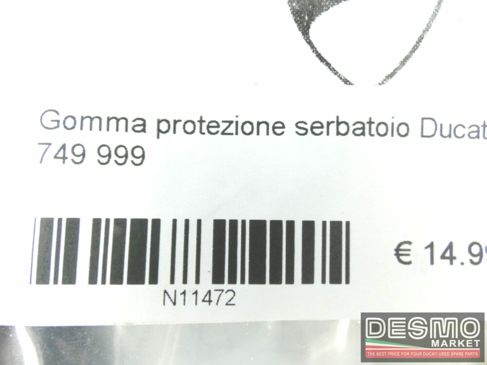 Gomma protezione serbatoio Ducati 749 999