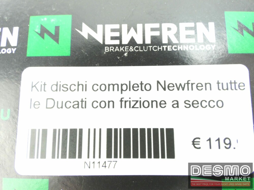 Kit dischi completo Newfren tutte le Ducati con frizione a secco