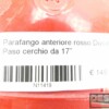 Parafango anteriore rosso Ducati Paso cerchio da 17”