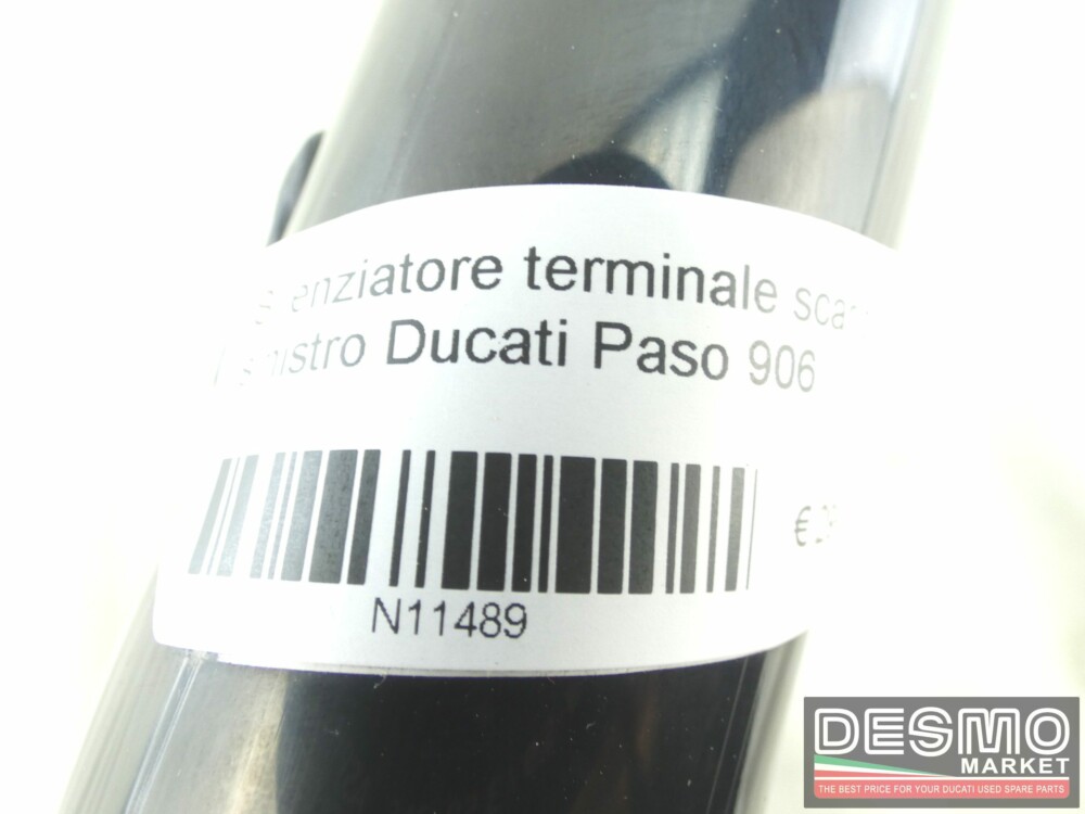 Silenziatore terminale scarico sinistro Ducati Paso 906