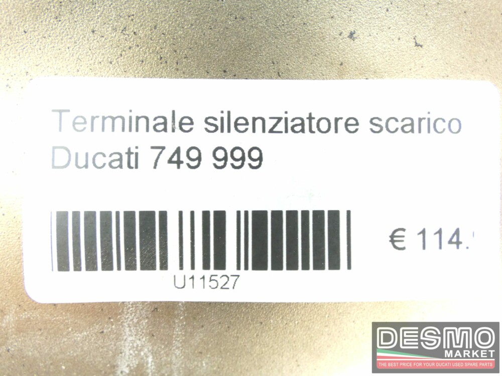 Terminale silenziatore scarico Ducati 749 999