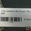 Oil cooler radiator pipes tube line Ducati 749 999 - Image 3