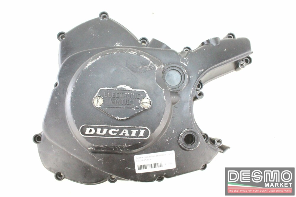 Carter coperchio alternatore nero Ducati Pantah