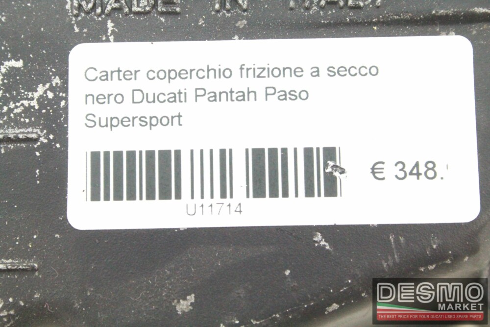 Carter coperchio frizione a secco nero Ducati Pantah Paso Supersport