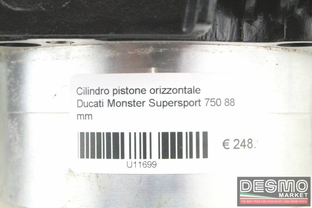 Cilindro pistone orizzontale Ducati Monster Supersport 750 88 mm