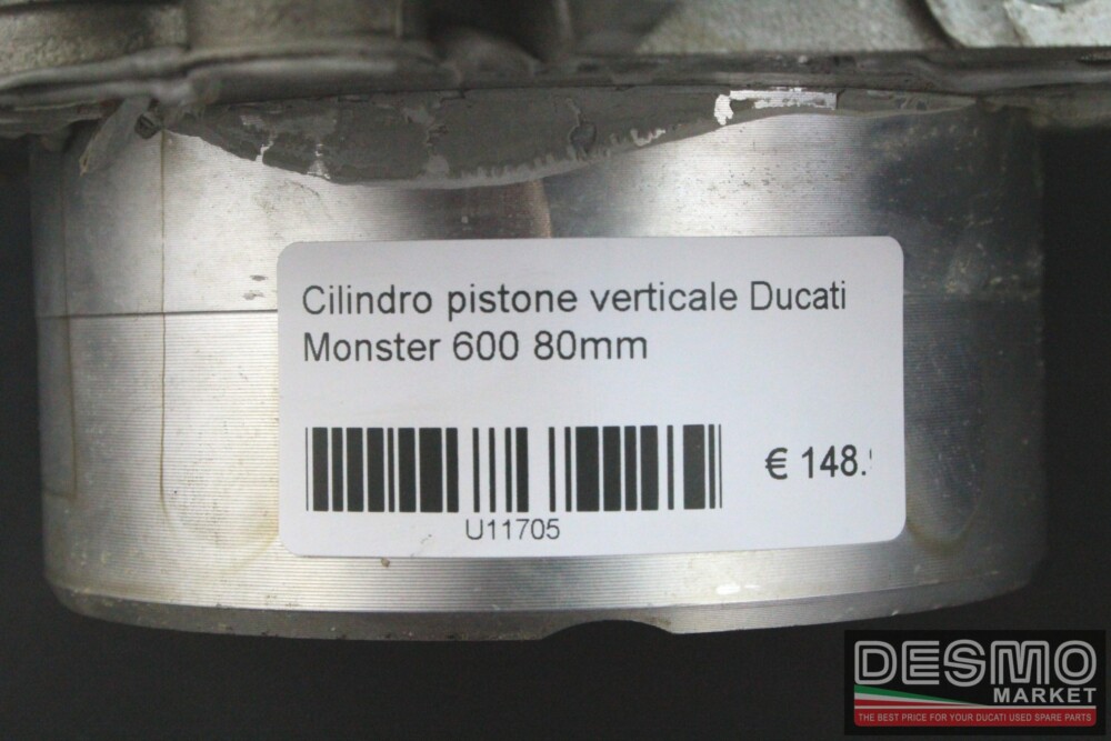 Cilindro pistone verticale Ducati Monster 600 80mm