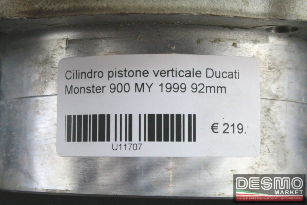 Cilindro pistone verticale Ducati Monster 900 MY 1999 92mm