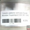 Cilindro pistone verticale Ducati Monster Supersport 900 MY 1992