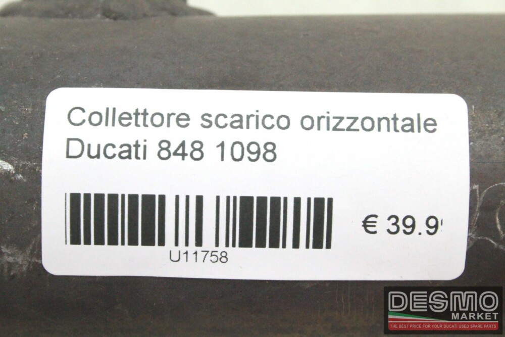 Collettore scarico orizzontale Ducati 848 1098