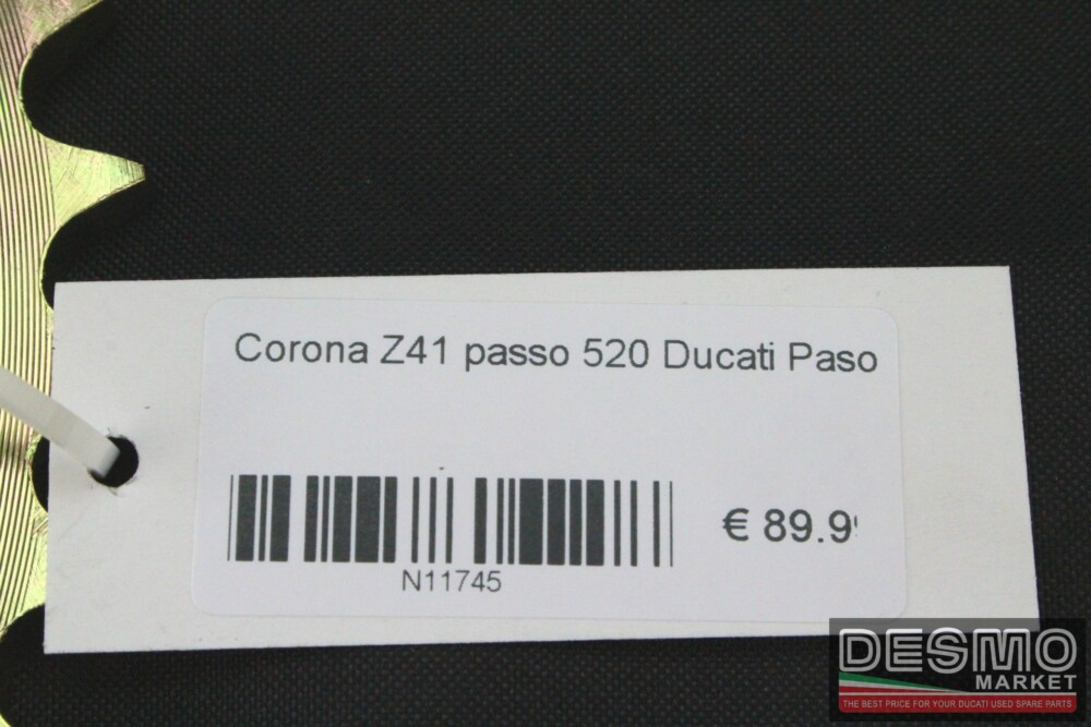 Corona Z41 passo 520 Ducati Paso