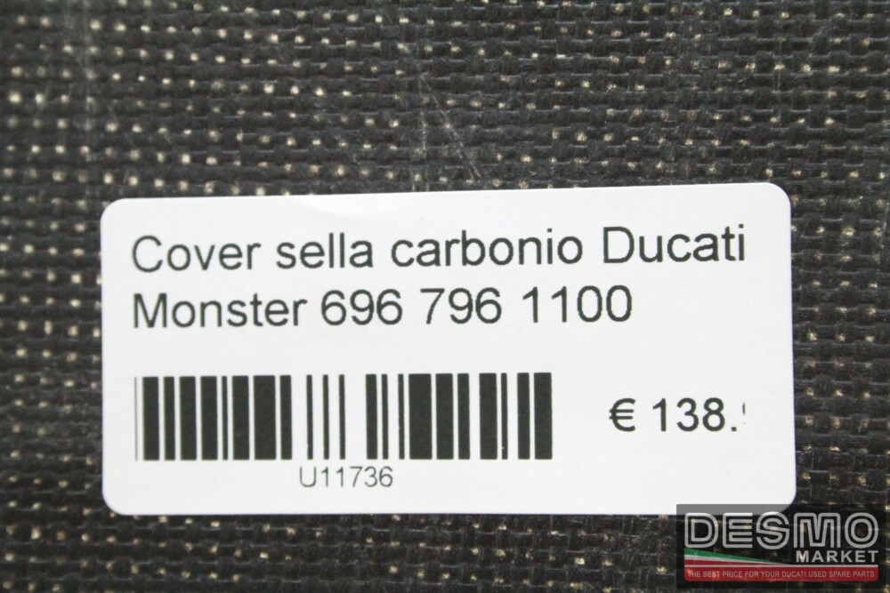 Cover sella carbonio Ducati Monster 696 796 1100