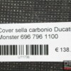 Cover sella carbonio Ducati Monster 696 796 1100