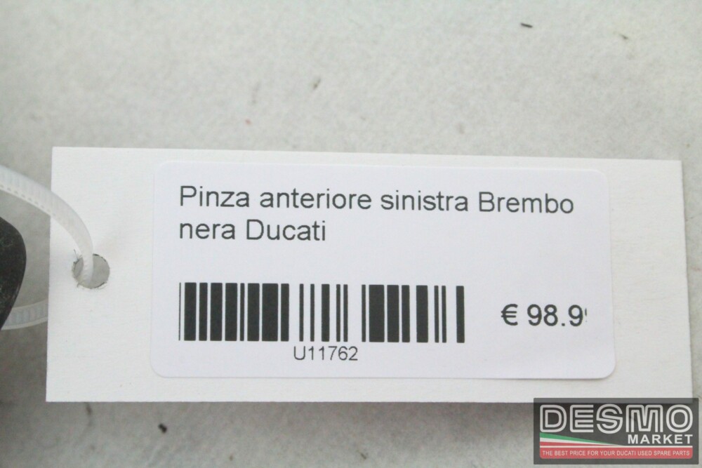 Pinza anteriore sinistra Brembo nera Ducati