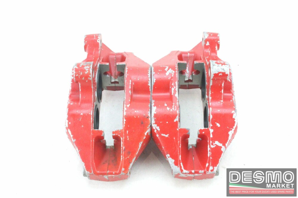 Pinze freno anteriori vuote Brembo verniciate rosso Ducati