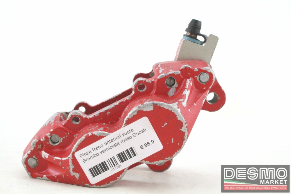 Pinze freno anteriori vuote Brembo verniciate rosso Ducati