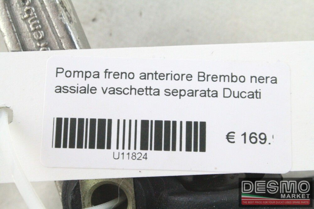Pompa freno anteriore Brembo nera assiale vaschetta separata Ducati ST2