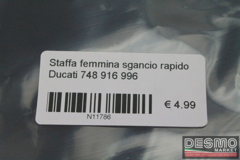 Staffa femmina sgancio rapido Ducati 748 916 996