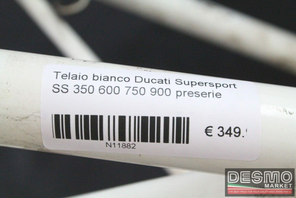 Telaio bianco Ducati Supersport SS 350 600 750 900 preserie