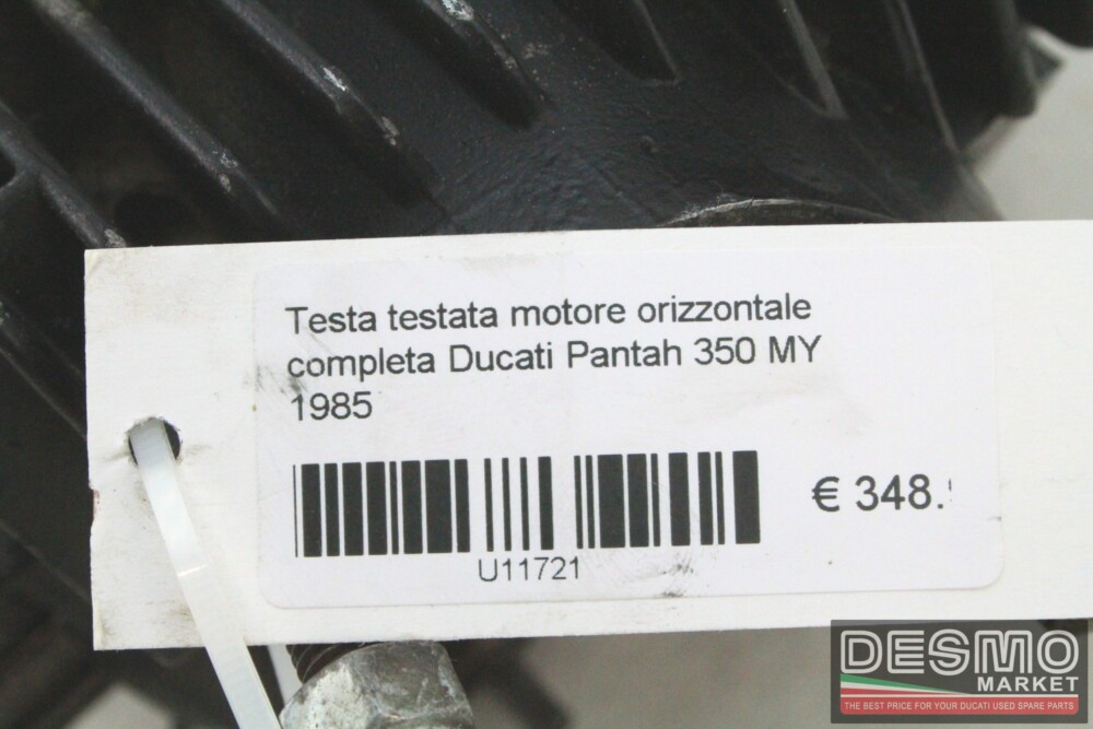Testa testata motore orizzontale completa Ducati Pantah 350 MY 1985