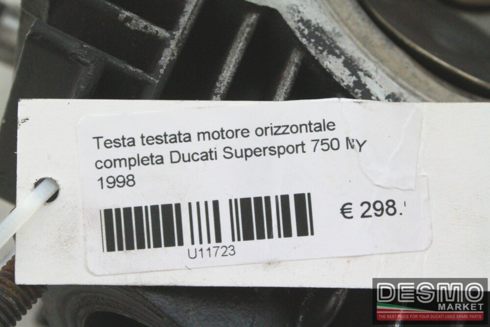 Testa testata motore orizzontale completa Ducati Supersport 750 MY 1998