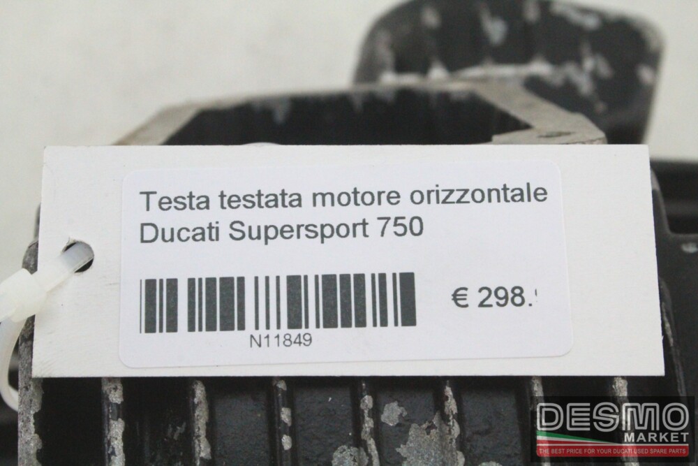 Testa testata motore orizzontale Ducati Supersport 750
