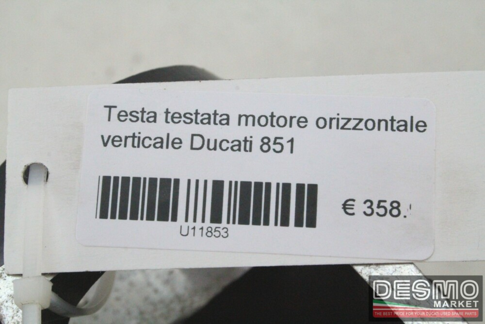 Testa testata motore orizzontale verticale Ducati 851