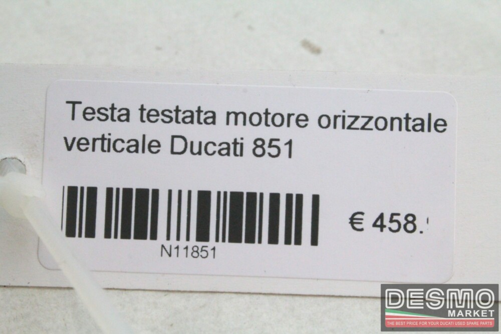 Testa testata motore orizzontale verticale Ducati 851