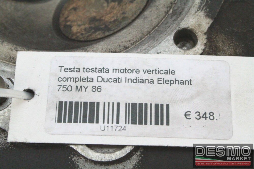 Testa testata motore verticale Ducati Indiana Elephant 750 MY 86