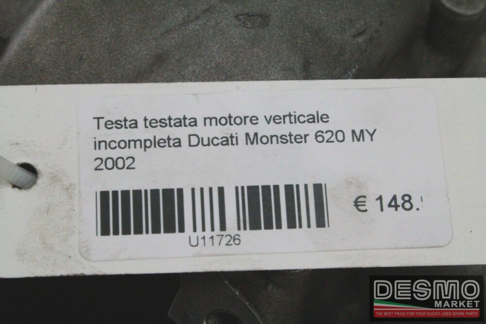 Testa testata motore verticale incompleta Ducati Monster 620 MY 2002