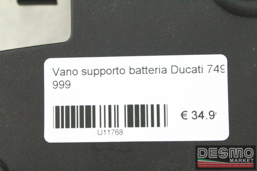 Vano supporto batteria Ducati 749 999