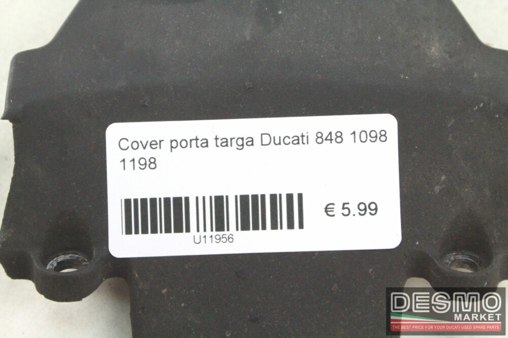 Cover porta targa Ducati 848 1098 1198