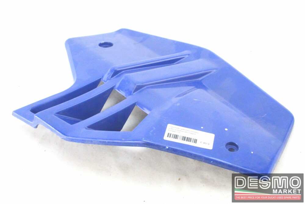 Fianchetto anteriore sinistro sotto serbatoio blu Cagiva Elefant 125