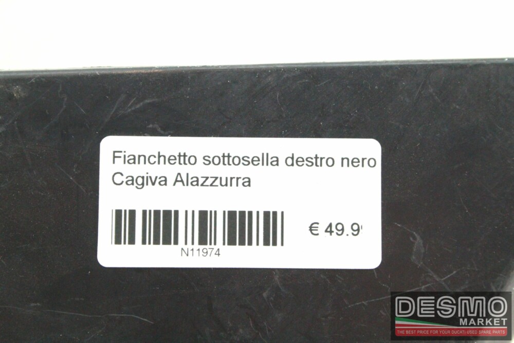 Fianchetto sottosella destro nero Cagiva Alazzurra