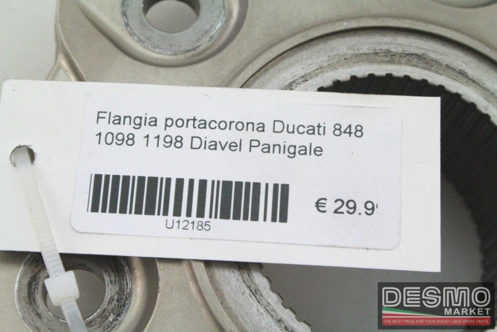 Flangia portacorona Ducati 848 1098 1198 Diavel Panigale
