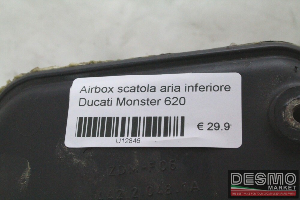 Airbox scatola aria inferiore Ducati Monster 620