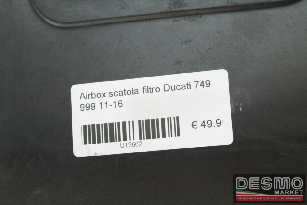 Airbox scatola filtro Ducati 749 999
