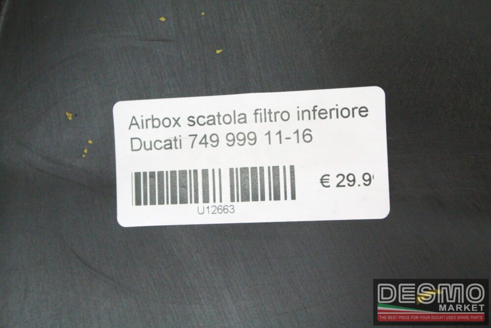 Lower airbox Ducati 749 999 - Image 6