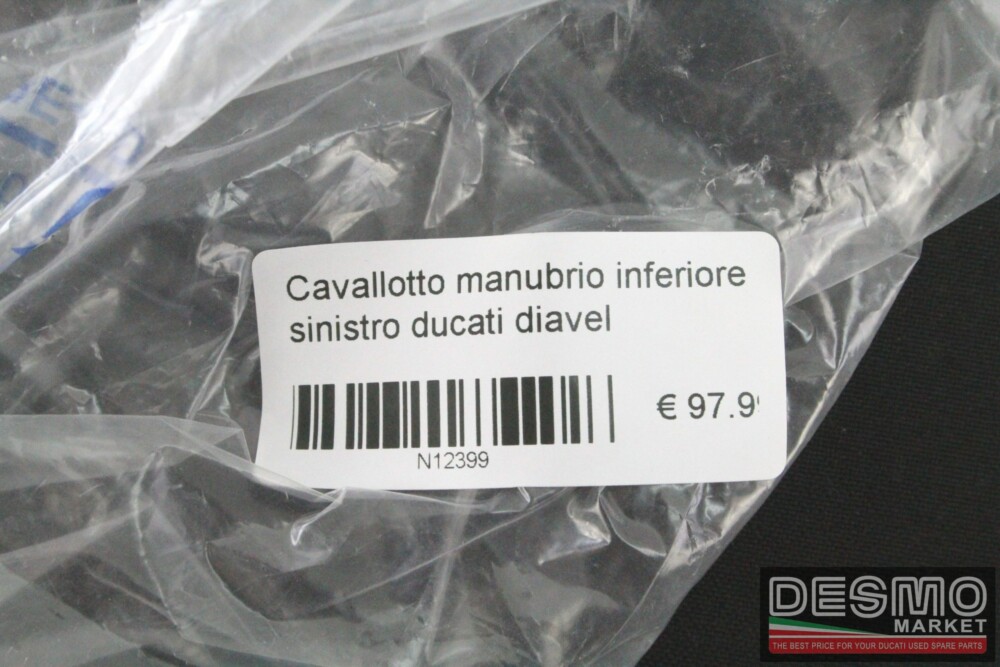 Cavallotto manubrio inferiore sinistro Ducati Diavel