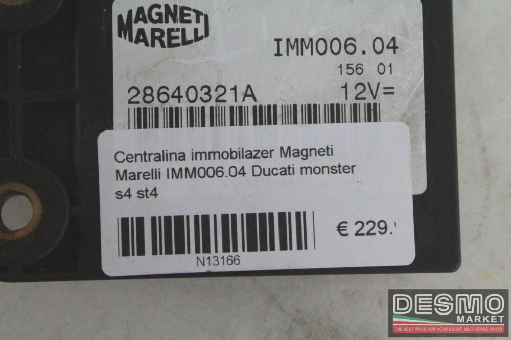 Centralina immobilazer Magneti Marelli IMM006.04 Ducati Monster s4 st4