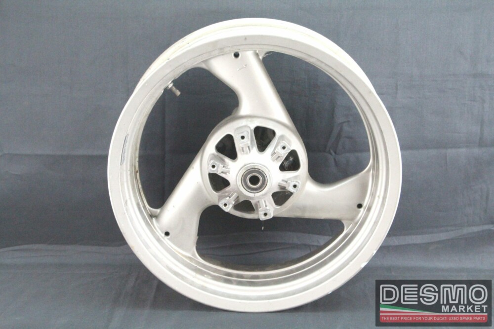 Rear grey three spokes wheel 17 x 5,5 Ducati Monster 900 SS 900