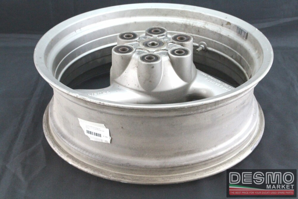 Rear grey three spokes wheel 17 x 5,5 Ducati Monster 900 SS 900 - Image 3