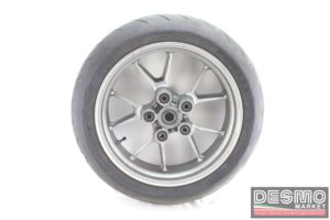 Cerchio ruota posteriore grigio 10 razze 17 x 5.5 Ducati 749 999