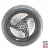 Black rear 3 spokes wheel rim 17 x 4,5 Ducati Monster 620 750 Mts 620