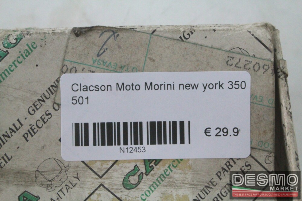 Clacson Moto Morini New York 350 501