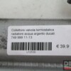 Silver thermostatic valve water cooler collector Ducati 749 999 - Image 5